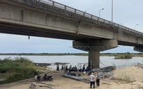Một nam công nhân mất tích trên sông Ba