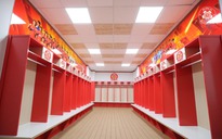 Sân Thống Nhất đẹp long lanh, sẵn sàng chứng kiến CLB Công an TP.HCM đấu đội Hà Nội