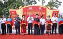 Chủ tịch Quốc hội khánh thành Nhà tưởng niệm Chủ tịch Tôn Đức Thắng tại Tân Trào