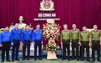 Anh Bùi Quang Huy chúc mừng Bộ Công an nhân kỷ niệm 80 năm ngày truyền thống