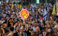 Biểu tình khắp Israel kêu gọi kết thúc xung đột ở Gaza