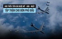 Báo Triều Tiên cáo buộc Mỹ - Hàn - Nhật tập trận cho đòn phủ đầu