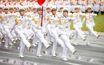 Hợp luyện diễu binh ở Quảng trường Ba Đình vào tối nay 21.8