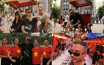 Siêu sao tỉ view J Balvin ngồi xích lô, dạo hồ Gươm, 'check-in' cờ đỏ sao vàng