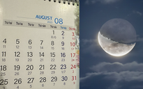 Lịch âm hôm nay 25.8: Pha mặt trăng của ngày Bính Dần là gì?