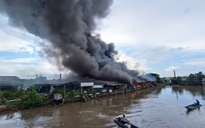 Giữ khẩn cấp nghi phạm gây ra vụ cháy chợ Thanh Tùng