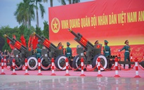Dàn pháo lễ sẵn sàng khai hỏa, mở màn buổi hợp luyện