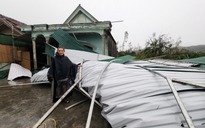 Làng biển ở Hà Tĩnh tan hoang sau bão số 5