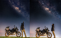 Hôm nay 27.8, ngắm trăng lưỡi liềm sánh đôi sao xanh Spica khi mặt trời lặn