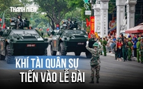 Chiêm ngưỡng dàn khí tài quân sự trước buổi sơ duyệt diễu binh, diễu hành 2.9