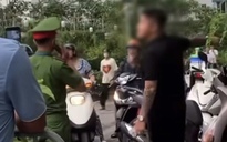 Xử lý nam thanh niên xăm trổ gây rối tại chốt bảo vệ A80