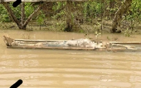 Tìm tung tích thi thể và quan tài trôi trên hồ thủy điện