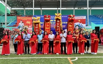 TP.HCM: Phường Bình Trưng khánh thành sân bóng đá sau nâng cấp, sửa chữa