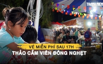 Miễn phí vé sau 17 giờ dịp Quốc khánh, Thảo Cầm Viên đông nghịt