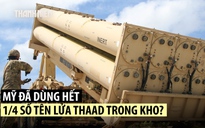 Mỹ 'đốt' 25% tên lửa THAAD trong cuộc đối đầu với Iran
