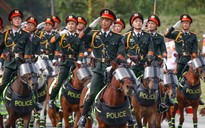 Kỵ binh xuất hiện tại buổi hợp luyện nhiệm vụ diễu binh A80