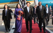 Chủ tịch nước Lương Cường bắt đầu thăm cấp nhà nước Angola