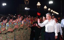 Tổng Bí thư Tô Lâm dự cầu truyền hình chính luận nghệ thuật Dưới cờ vinh quang