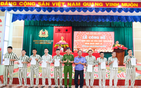 Trại giam Châu Bình công bố quyết định đặc xá 158 phạm nhân