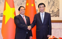 Thủ tướng Phạm Minh Chính hội kiến Chủ tịch Chính hiệp toàn quốc Trung Quốc