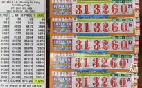 Đại lý miền Tây đổi thưởng hàng loạt vé trúng độc đắc xổ số miền Nam