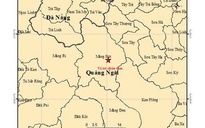 Quảng Ngãi xảy ra động đất mạnh 4,5 độ Richter