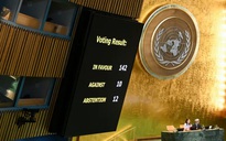 Đại hội đồng Liên Hiệp Quốc thông qua giải pháp hai nhà nước Israel - Palestine