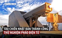 Pháo điện từ trên chiến hạm Nhật Bản thử nghiệm diệt mục tiêu