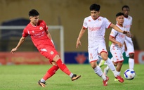 Quang Hải ghi siêu phẩm, CLB CAHN đánh bại đội Hải Phòng: Chiếm ngôi đầu mãn nhãn