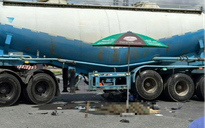 Hai người tử vong sau va chạm với xe bồn chở xỉ than ở nhiệt điện Vĩnh Tân