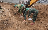 Cải tạo khuôn viên Trường Bồ Đề ở Thành cổ Quảng Trị, phát hiện 2 hài cốt liệt sĩ