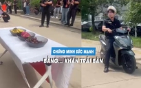 Độc lạ: Yadea dùng khăn trải bàn chứng minh sức mạnh xe máy điện Velax