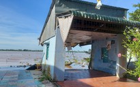 UBND tỉnh Đồng Tháp chỉ đạo xử lý vụ nhà dân bị sạt lở xuống sông Tiền