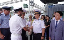 Tàu chiến Anh HMS Richmond cập cảng Sài Gòn