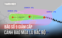 Bão số 9 (Rasaga) giảm cấp, cảnh báo mưa rất lớn ở Bắc bộ