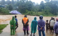 Quảng Trị: Mưa lớn trước lúc bão số 10 đổ bộ gây nhiều thiệt hại