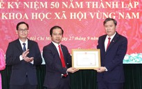 Viện Khoa học xã hội vùng Nam bộ kỷ niệm 50 năm thành lập