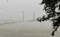 Bão số 10: TP.Huế bắt đầu mưa lớn, gió rít từng cơn