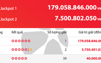 Xổ số Power 6/55 Vietlott tối 30.9, xuất hiện người trúng gần 180 tỉ đồng