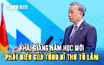 [VIDEO] Phát biểu của Tổng Bí thư Tô Lâm tại Lễ kỷ niệm 80 năm truyền thống ngành Giáo dục và khai giảng năm học mới 2025-2026