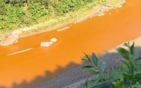 Truy tìm thủ phạm khiến nước suối bất ngờ đỏ quạch ở Nghệ An