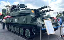 Hình ảnh pháo phòng không tự hành ZSU23-4 do Việt Nam cải tiến, chống UAV hiệu quả