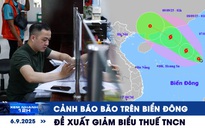 Xem nhanh 12h: Cảnh báo bão xuất hiện trên Biển Đông | Đề xuất giảm biểu thuế thu nhập cá nhân