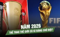 Năm 2026, thể thao thế giới có gì đáng chờ đợi?