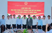 UEH - NEU đẩy mạnh hợp tác tích cực cho phát triển vùng và quốc gia