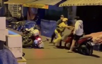 CSGT TP.HCM xác minh clip 2 người đàn ông chống đối lực lượng làm nhiệm vụ