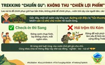 Leo núi Bà Đen thấy bảng 'check-in thì sang, hái trộm thì kém': Bạn nghĩ gì?