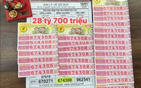 10 người trúng độc đắc xổ số miền Nam đài Bình Dương, chia nhau 28 tỉ