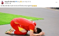 Đình Bắc xin lỗi sau trận thua U.23 Trung Quốc, cộng đồng mạng vỗ về an ủi