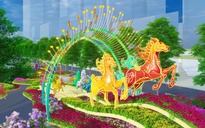 Sáu ngày nữa thi công Đường hoa Nguyễn Huệ Tết Bính Ngọ 2026